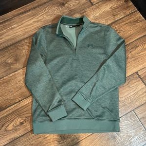 Mens Under Armour Half Zip Sweatshirt